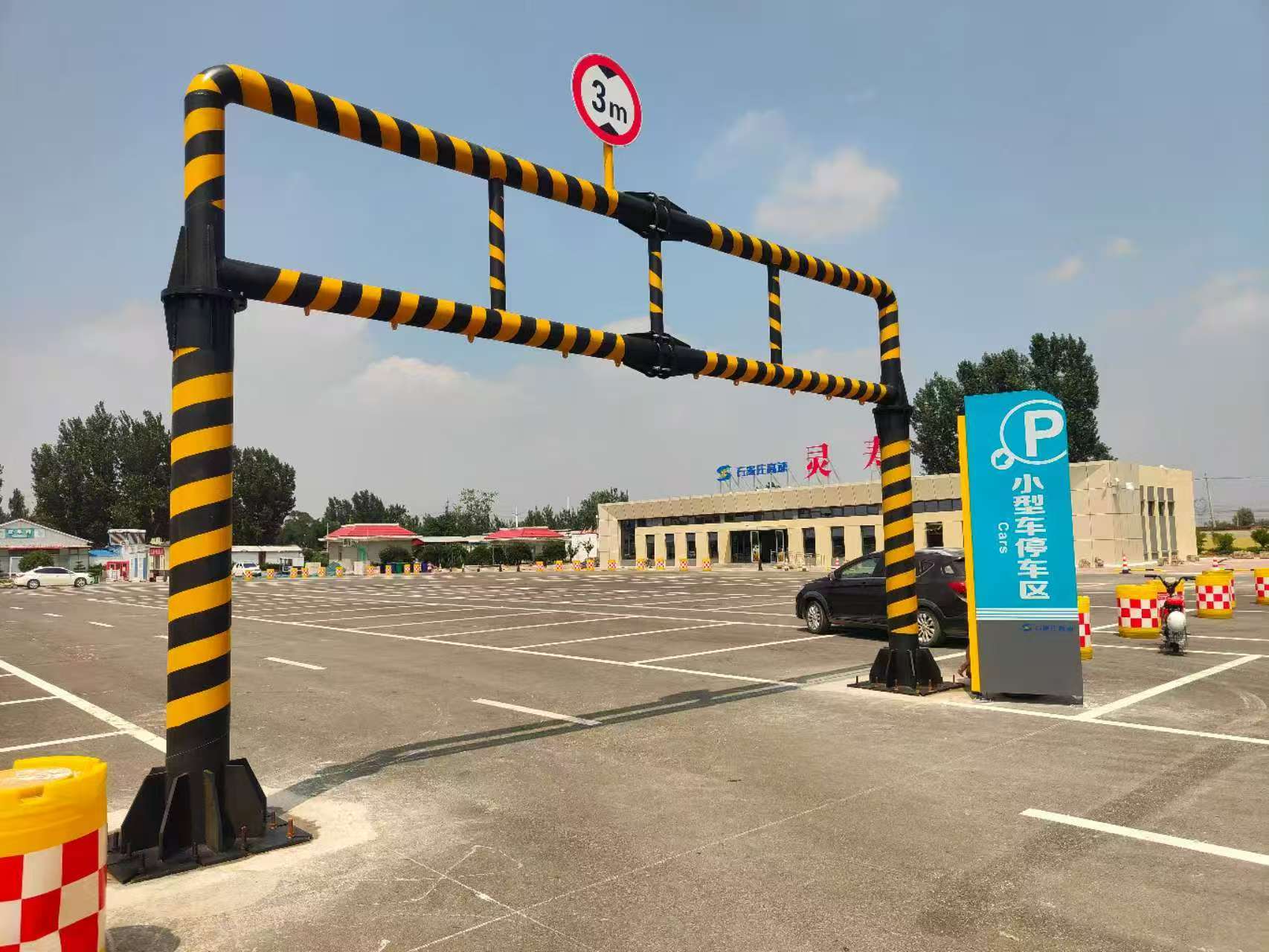 中卫市交通标志杆限高架 - 方案